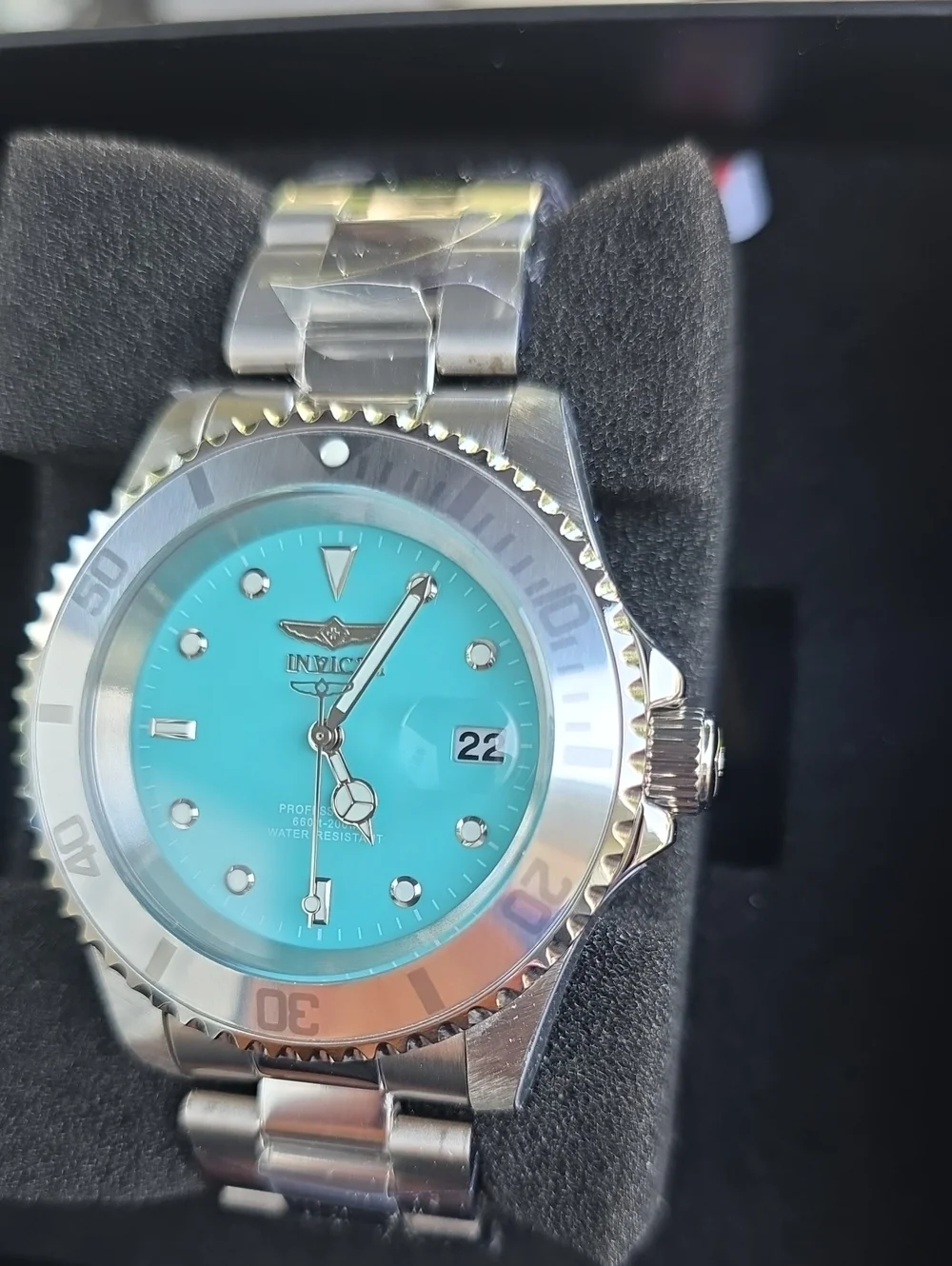 366.  Invicta Pro Diver Aurenova Men's Watch - 40mm. Steel (50957)